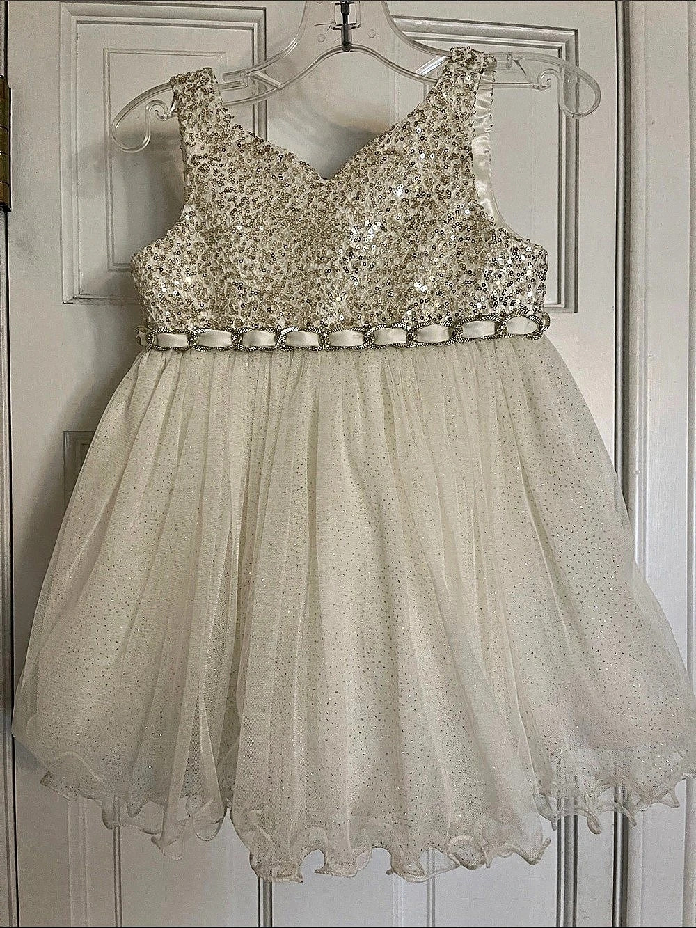 Amoureuse Princess Sequin Party Dress Size 24M Like New